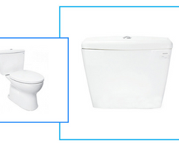 Két Nước Bồn Cầu TOTO HSW300IPV#W